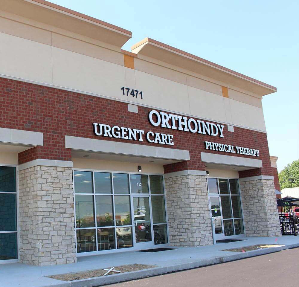 OrthoIndy Westfield building exterior