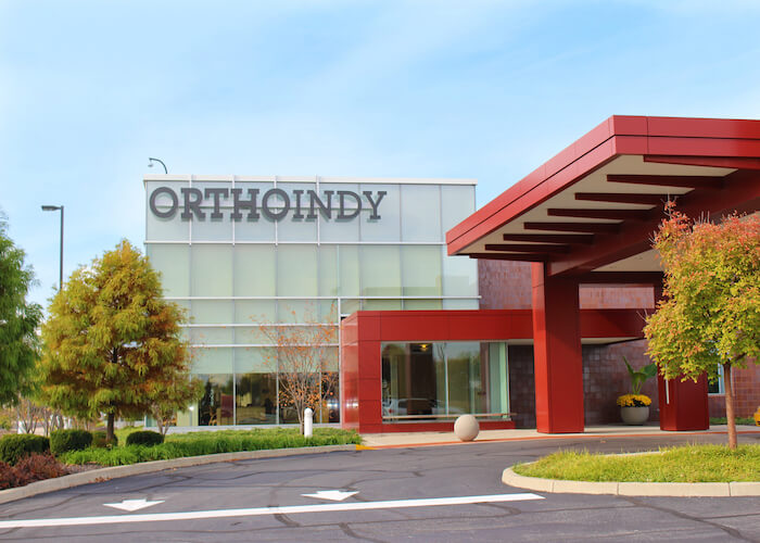 Front view of the Ortho Indy orthodontic office in Greenwood, IN